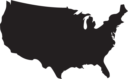 Outline of the Continental United States