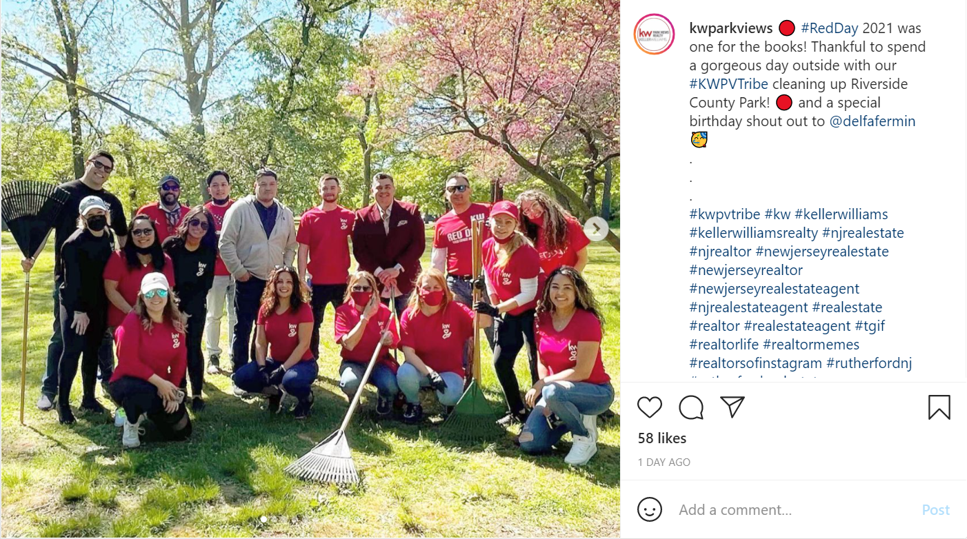 RED Day 2021 KW Agents and Associates Come Together for Global Day of Service KW Outfront